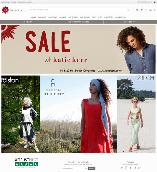 New Katie Kerr Web Site
