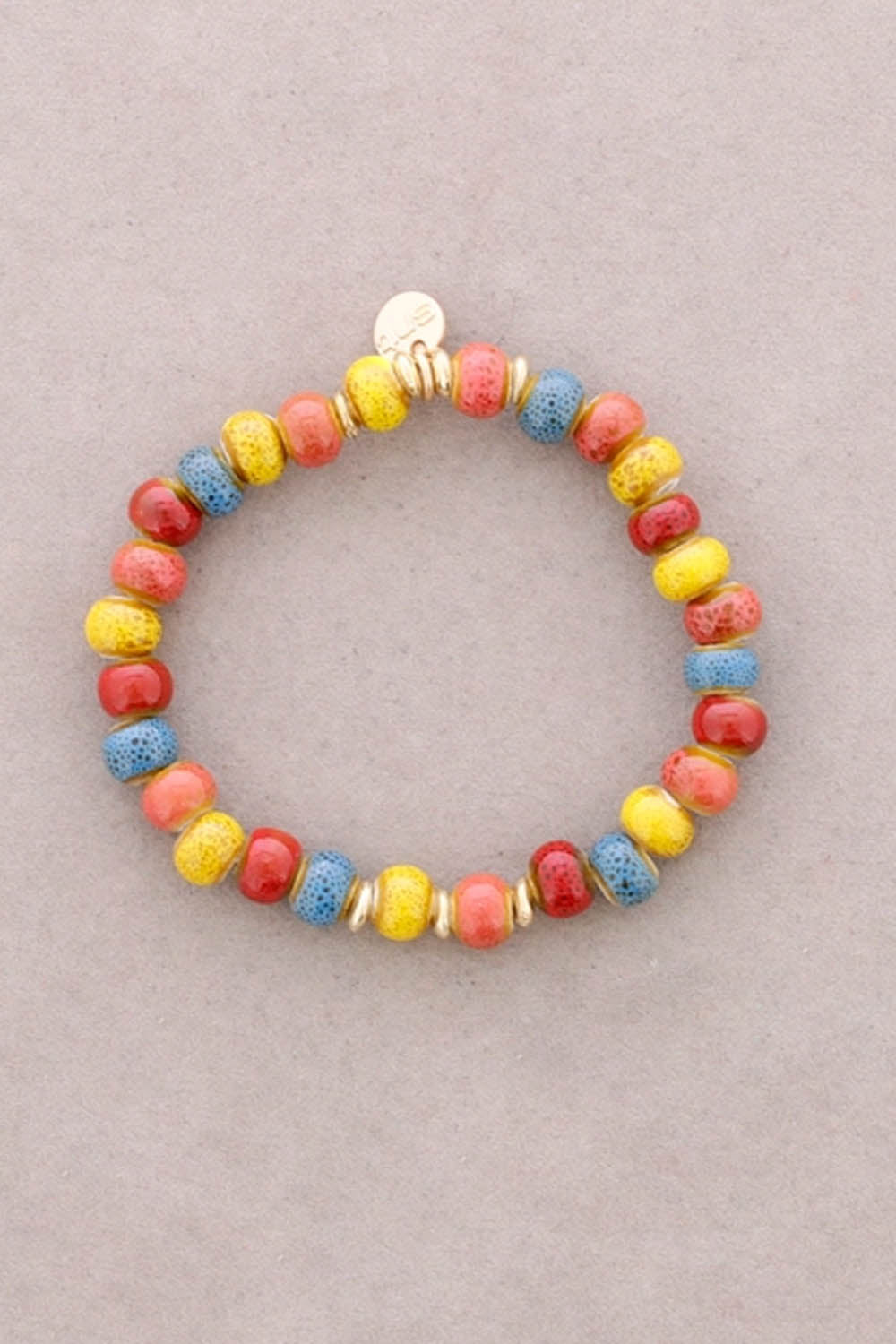 Ceramic Bead Bracelet
