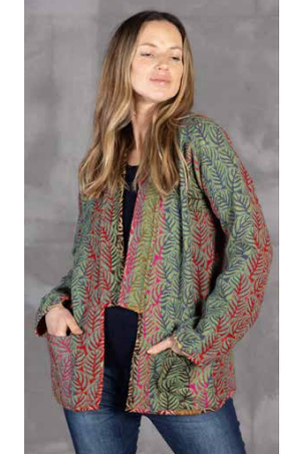 Pure Wool Reversible Moksha Jacket