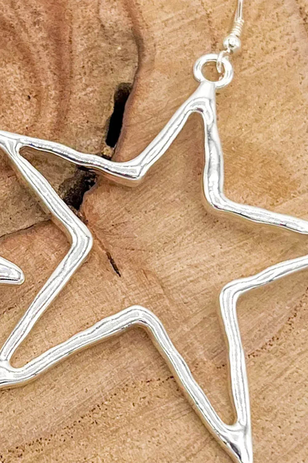 Jess & Lou Statement Drop Star Earrings