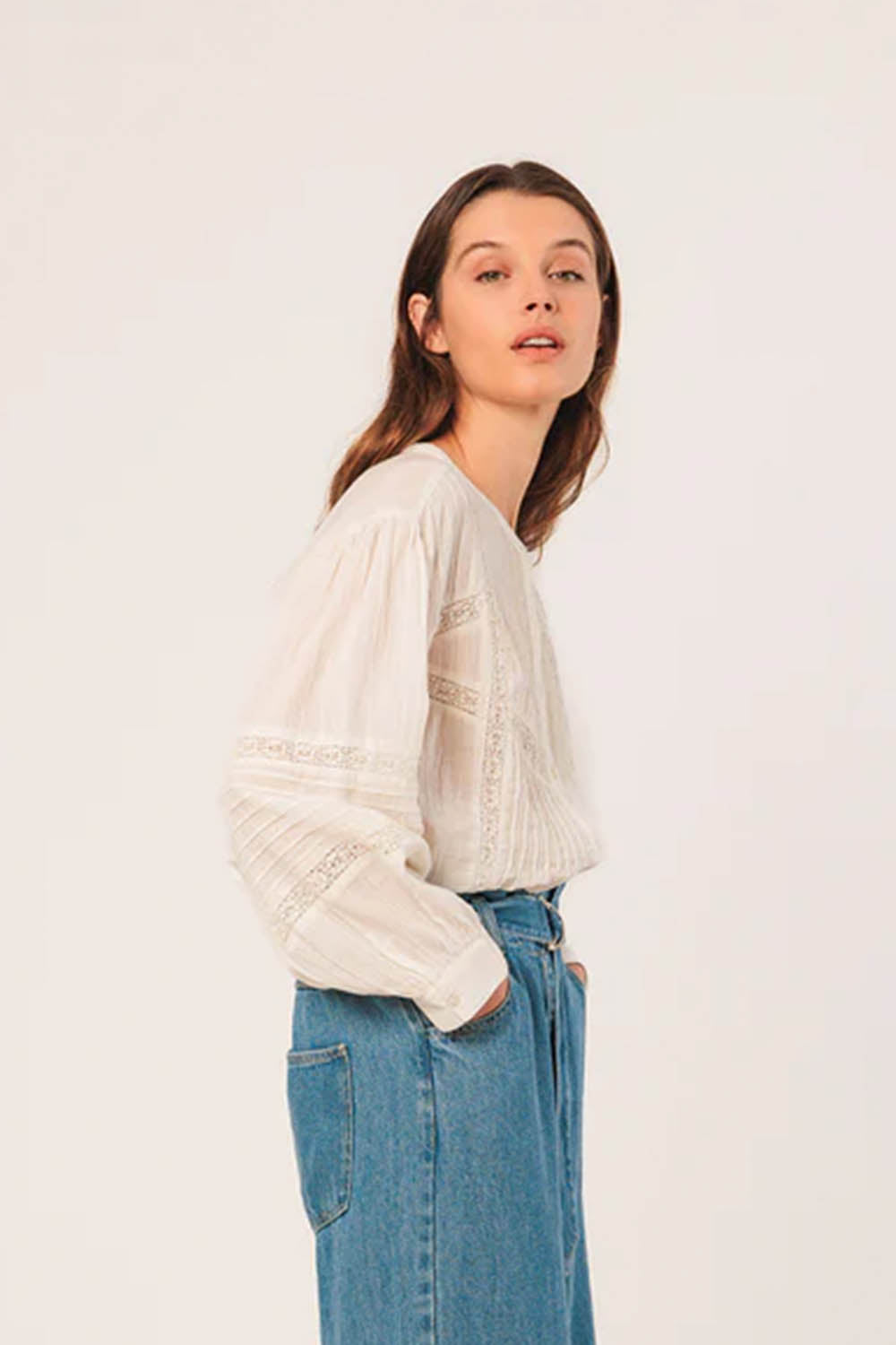 Ethnic Embroidered Shirt