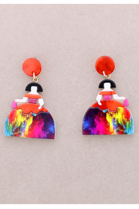 Menina Resin Earrings