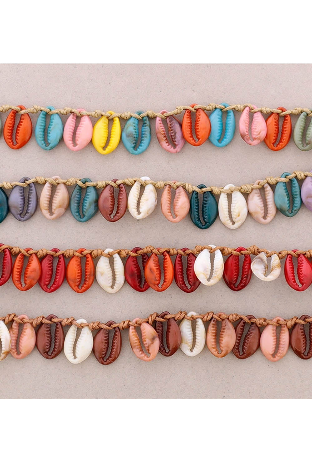 Colourful Shell Choker Necklace