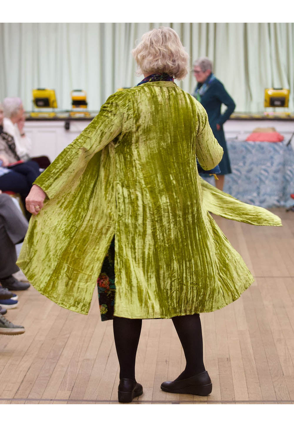 Nargis Velvet Crushed Jacket