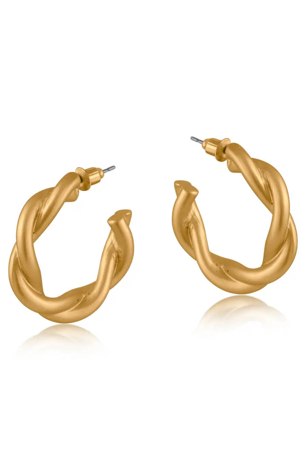 Freya Twisted Rope Earrings