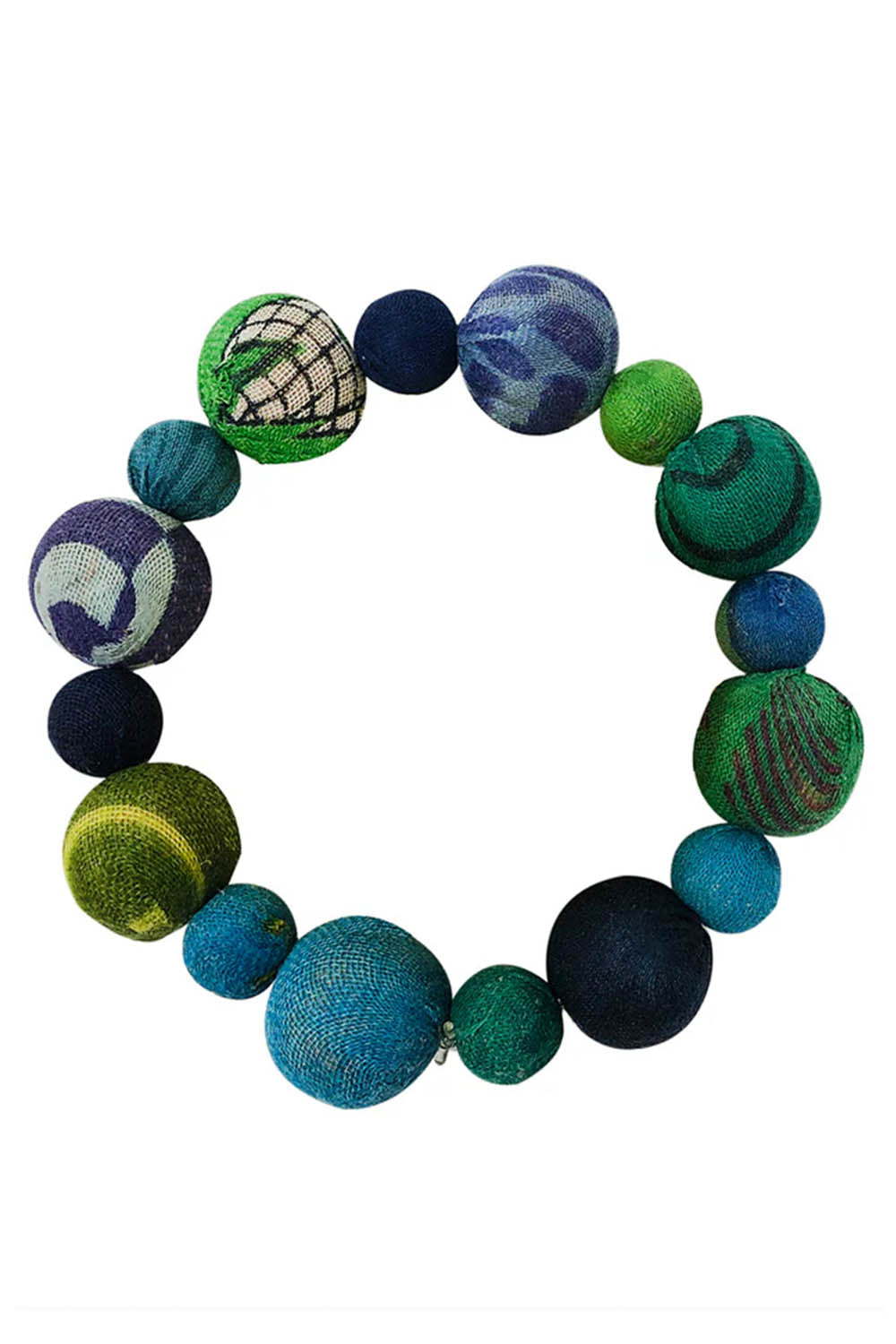 Kantha Water Lilies Bracelet