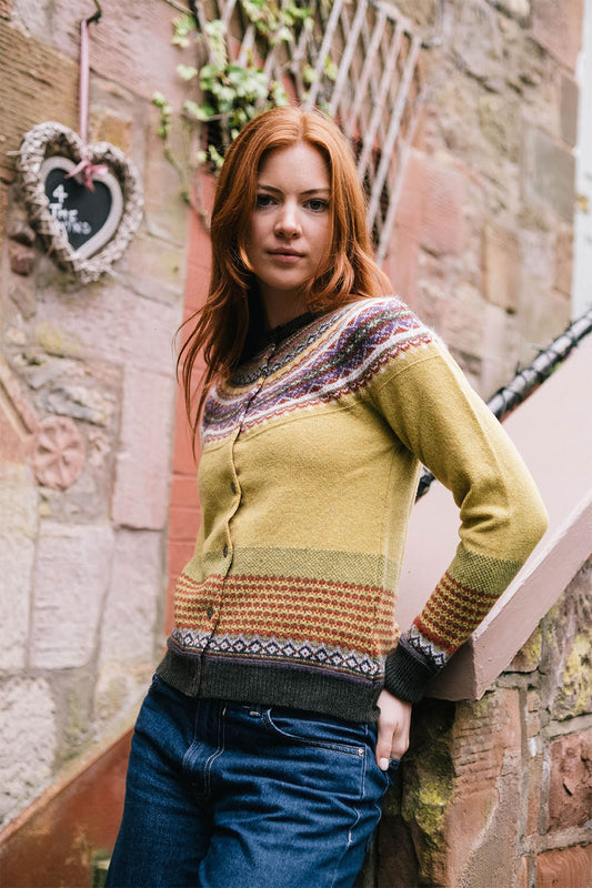 Lambswool Alpine Cardigan