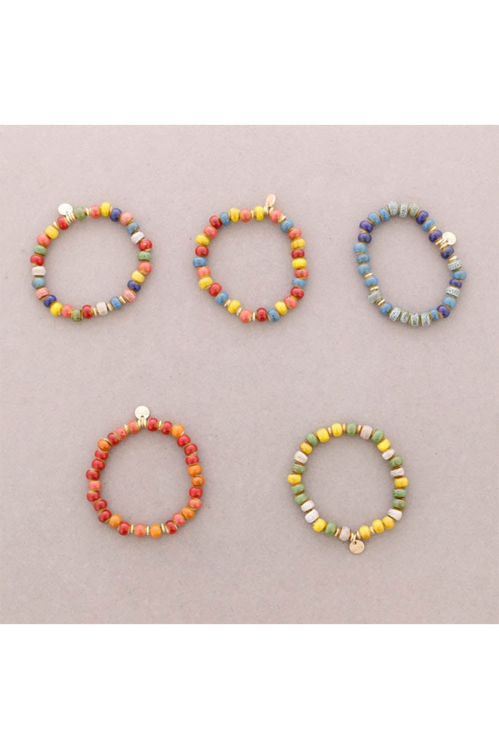 Ceramic Bead Bracelet