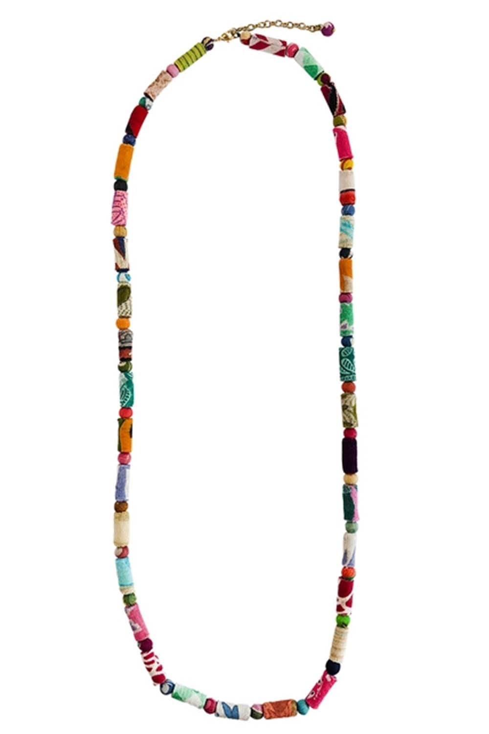 Kantha Dot Dash Necklace