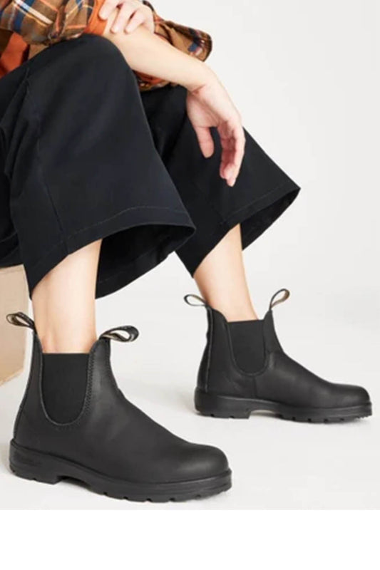 Classic 558 Voltan Black Leather Boots