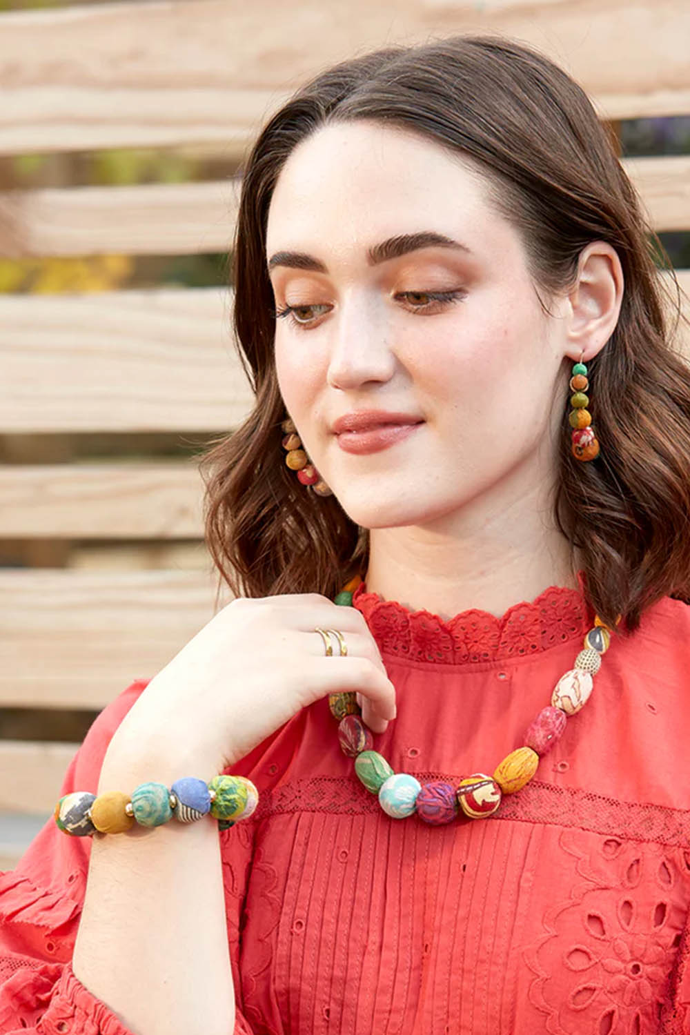 Kantha Halcyon Necklace