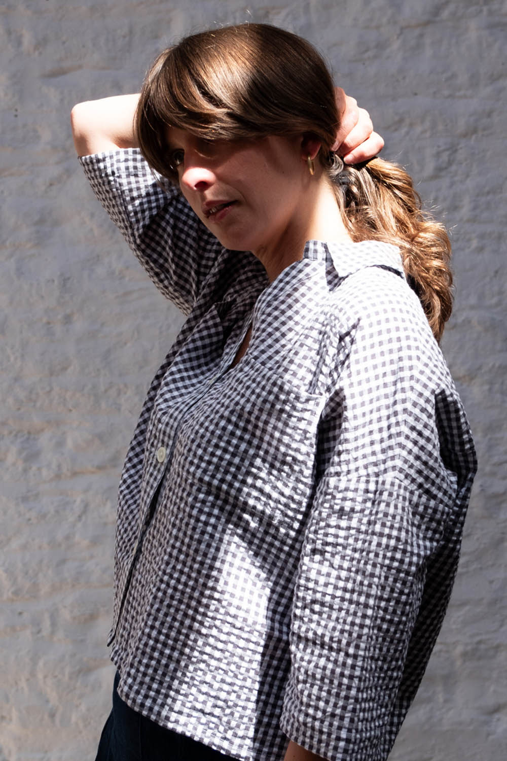 Gingham Ava Blouse