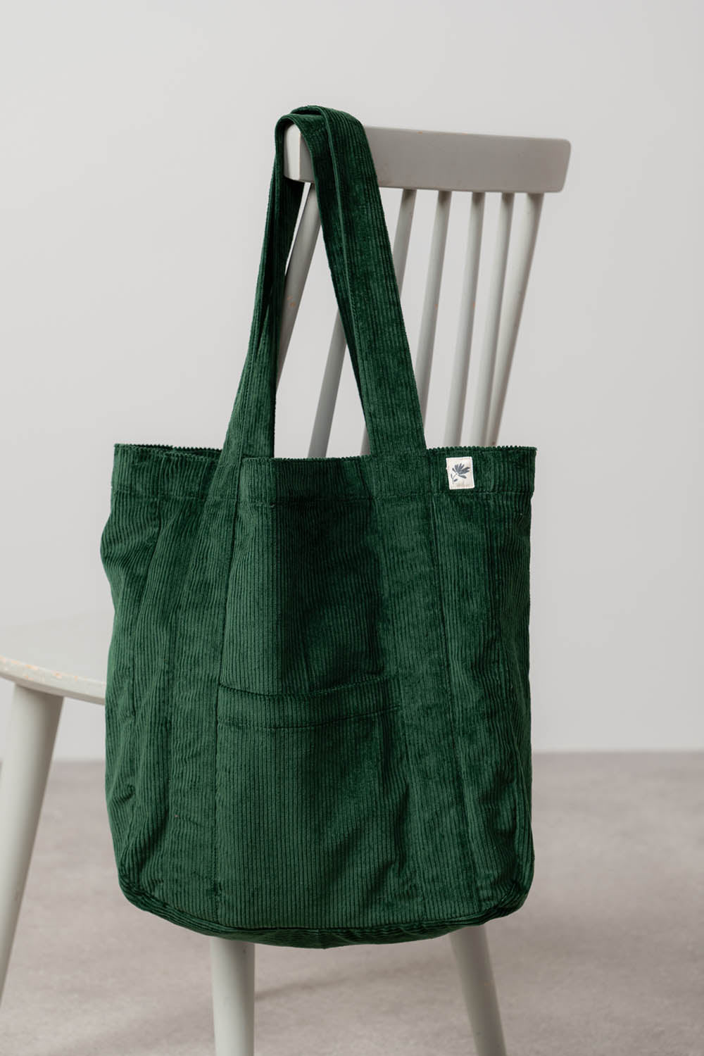 Cord Shopper Bag Plain