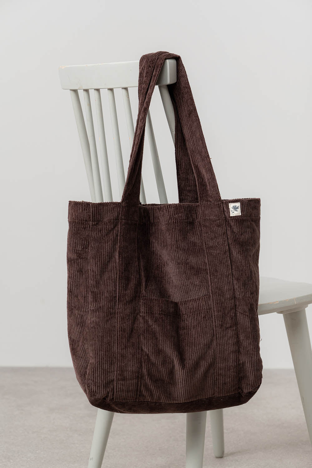 Cord Shopper Bag Plain