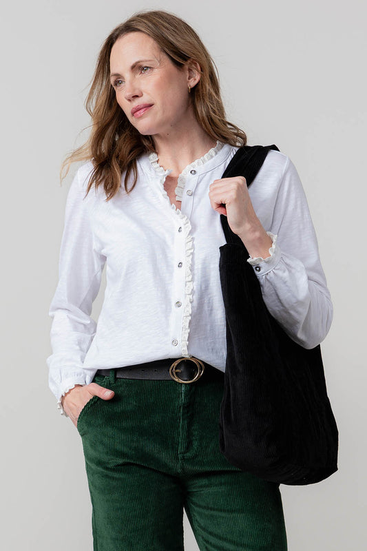 Plain Sage Frill Blouse