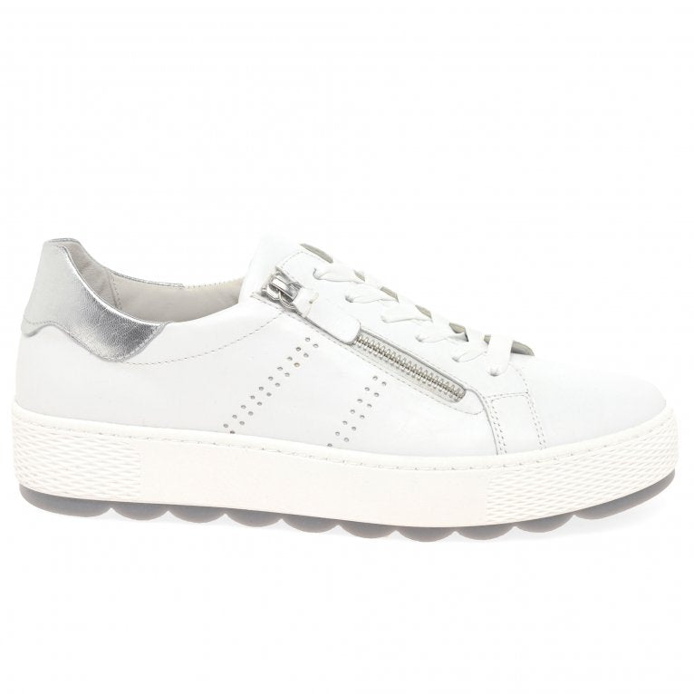 Gabor Shoes Quench Trainer White