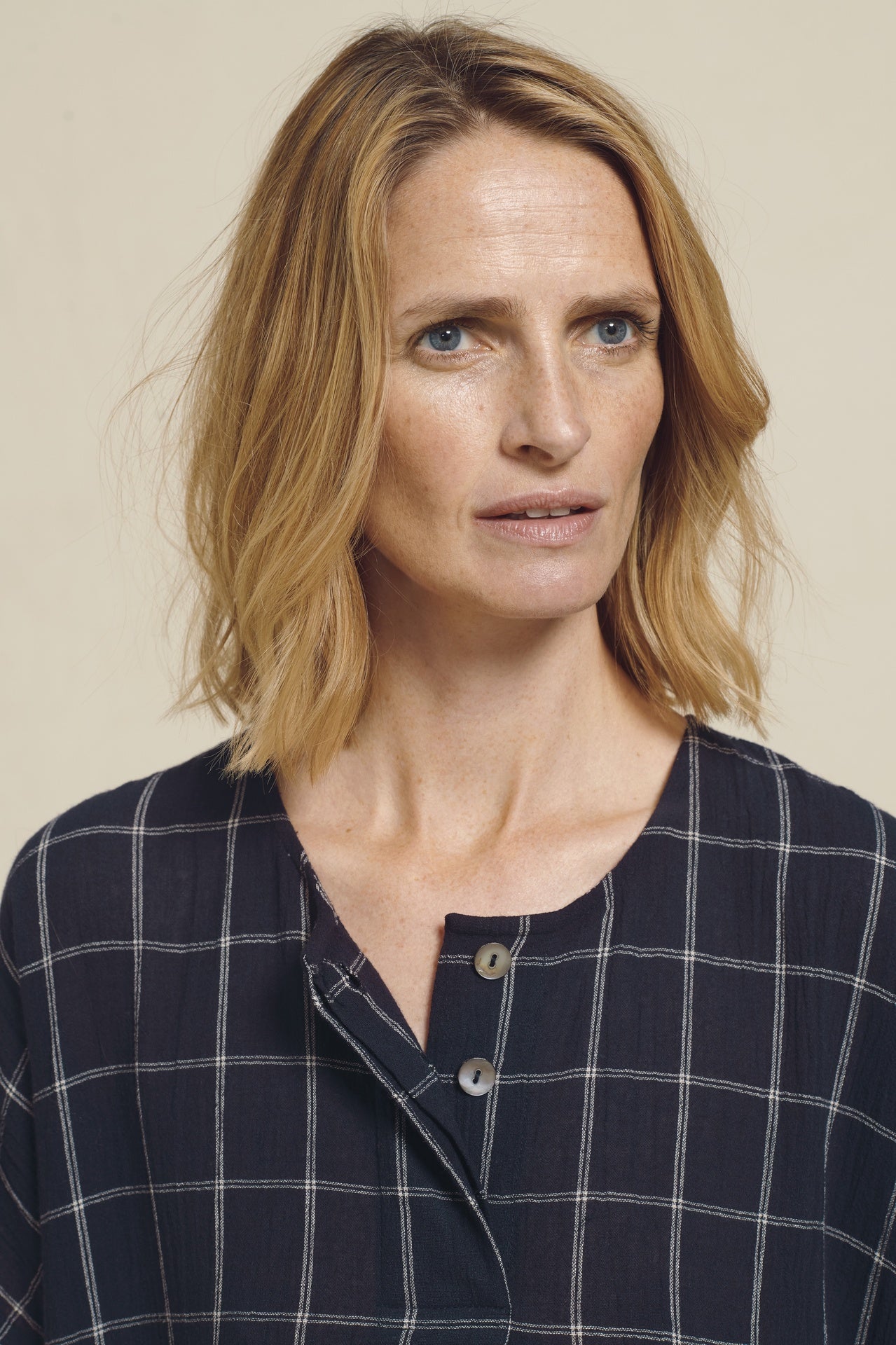 Two Danes Vedia Dress Navy Blazer