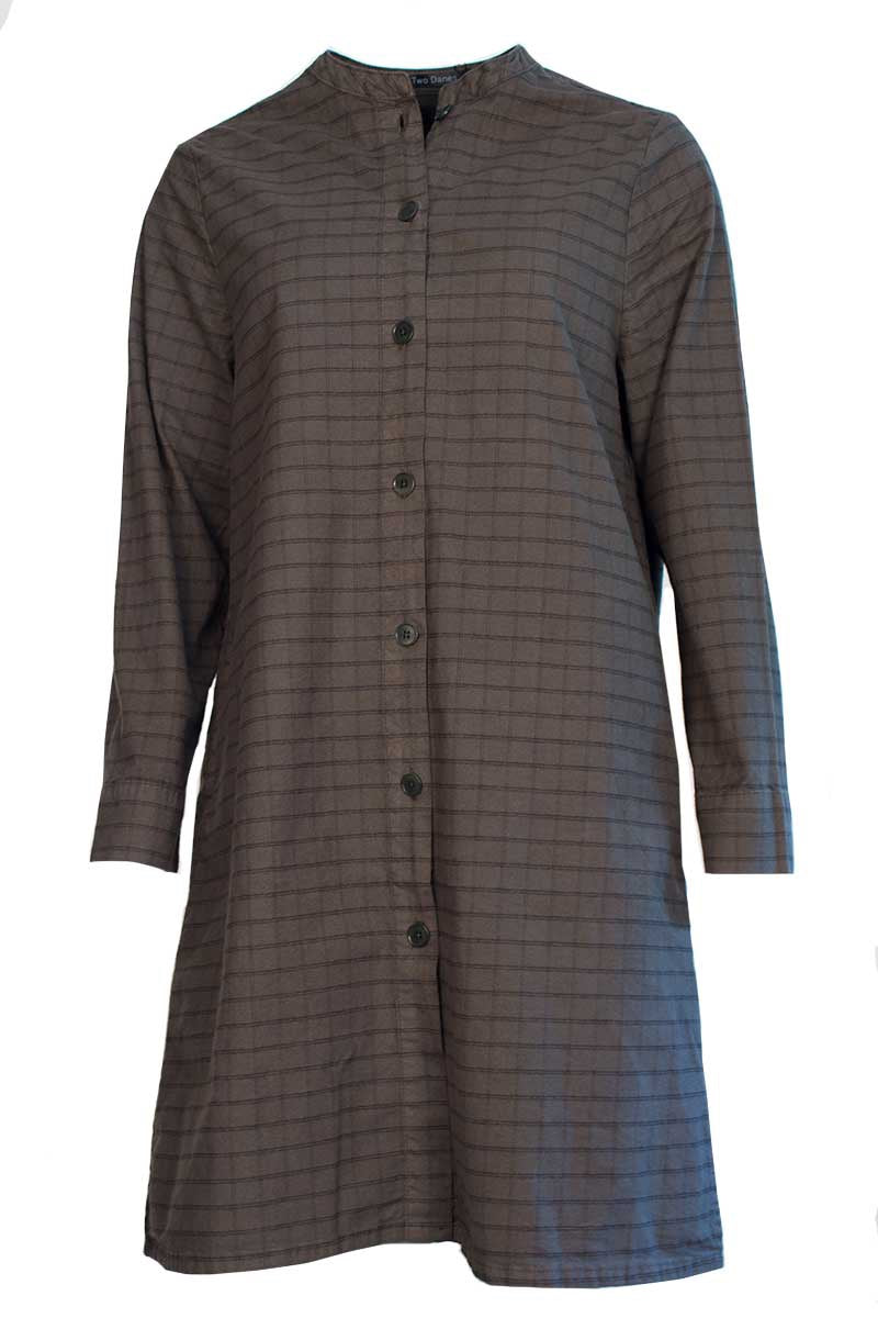 Two Danes Winona Long Shirt Lake Green