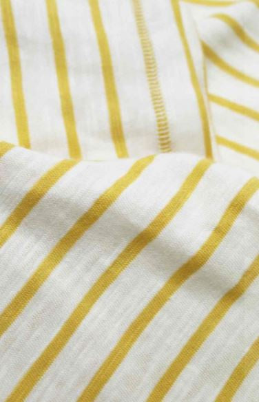 Thought Lemon Stripe Organic Cotton Top