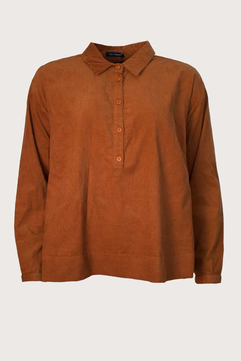 Two Danes Caroline Shirt Caramel