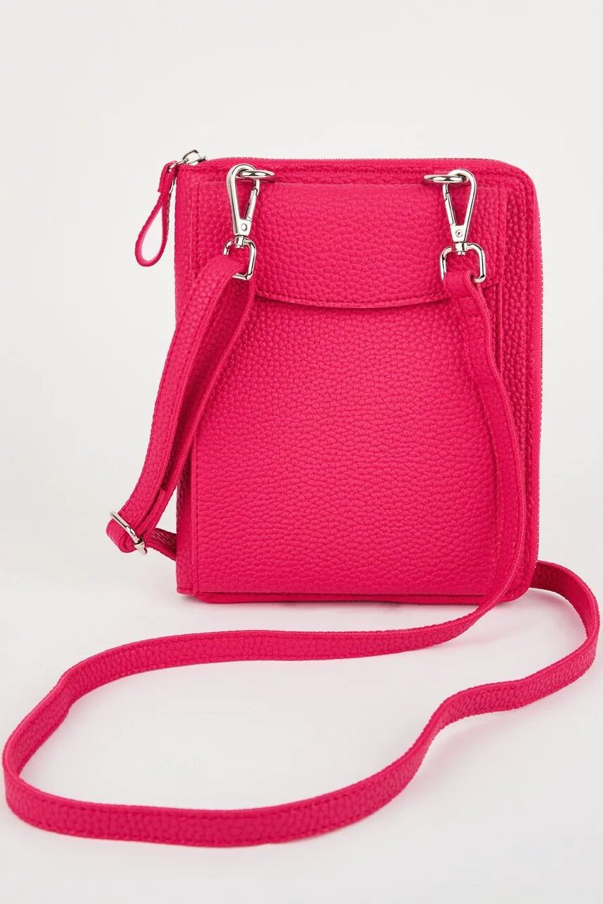 Goodeehoo Bags Columbian Cross Body Bag Magenta