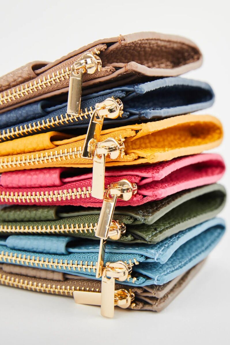 Goodeehoo Bags Pearl Duo Purse Mustard