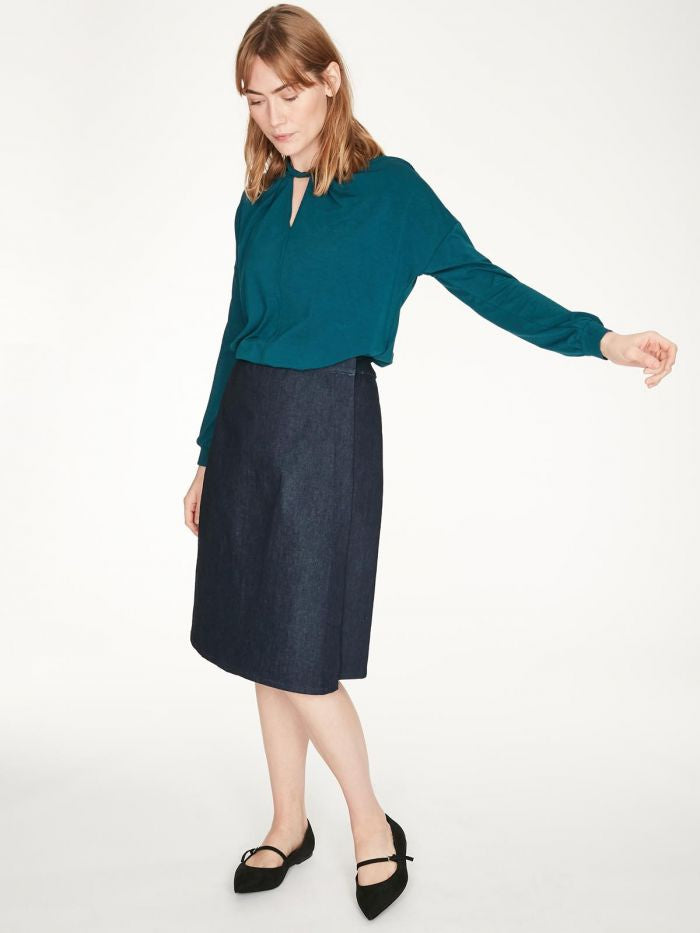 Thought Joan Blouse Kingfisher