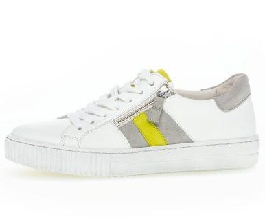 Gabor Shoes Casual Zip Trainer Las Vegas Green
