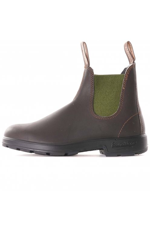 Blundstone 519 Stout Brown and Olive Leather Boot