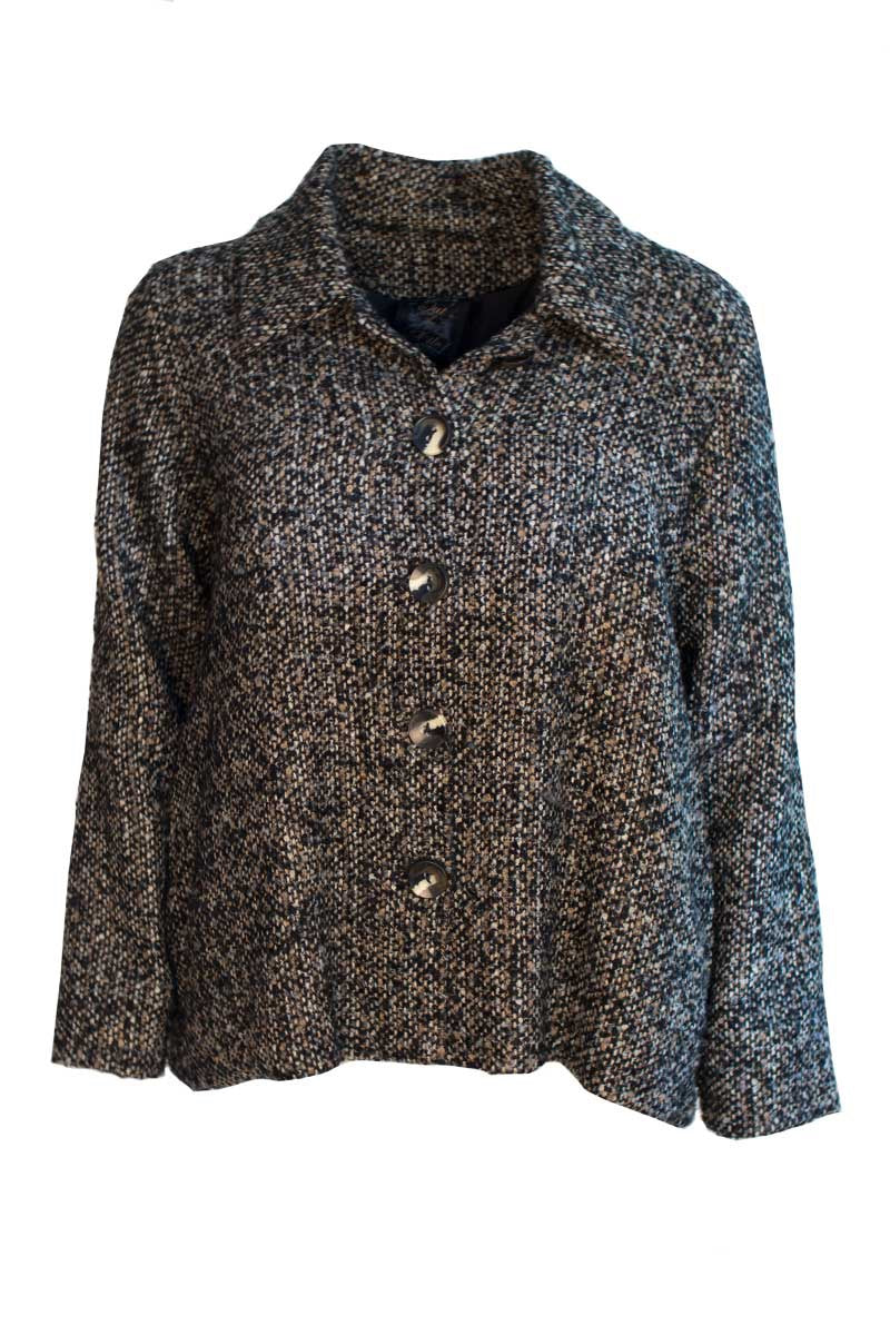 Out of Xile Italian Tweed Jacket Natural