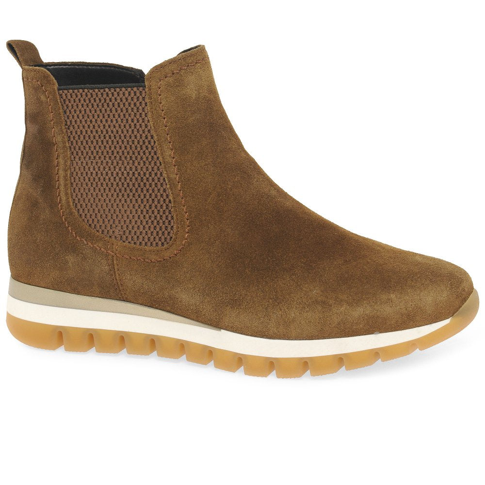 Gabor Shoes Teller Trainer Boot Cognac