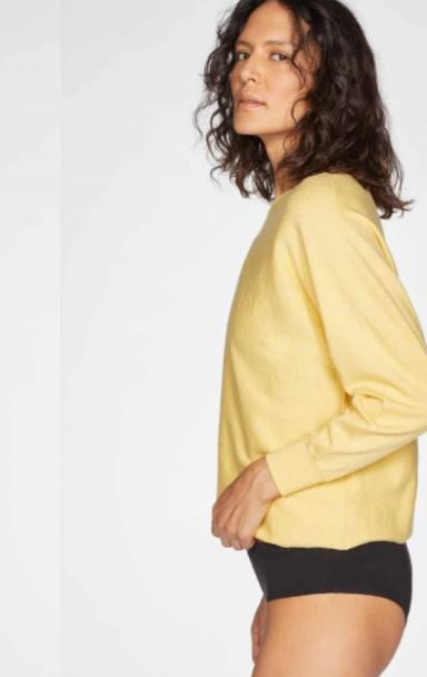 Thought Polly Batwing Jumper Lemon