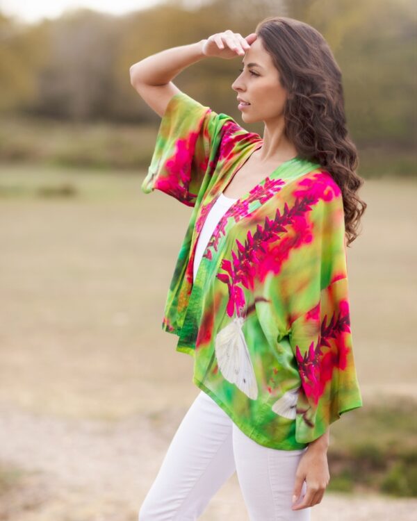 From My Mothers Garden Give Me Butterflies Kimono