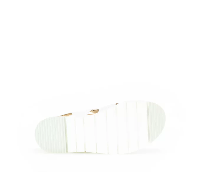 Gabor Shoes Forbes Sandal White
