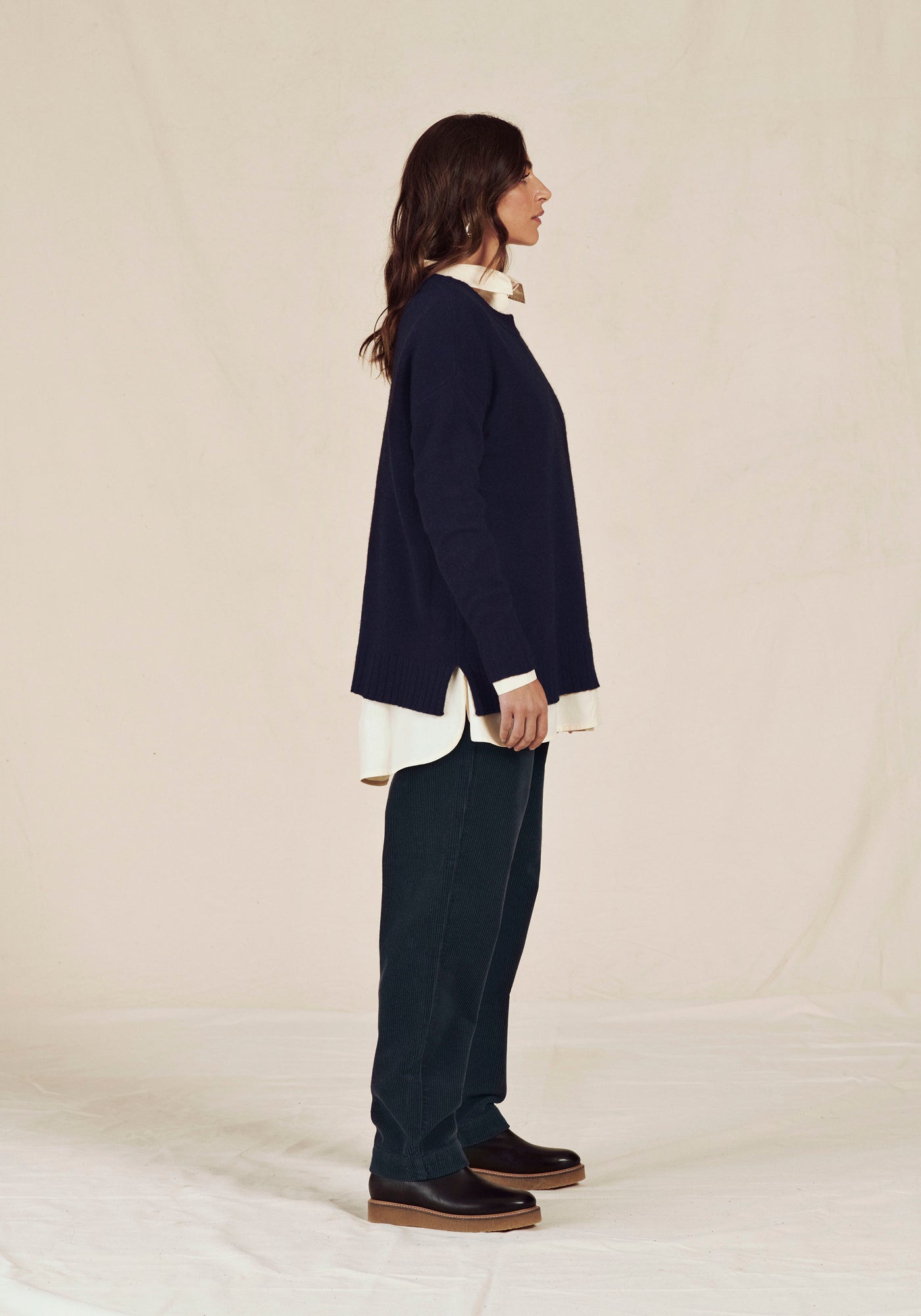 Two Danes Caro Trousers Pilot Blue