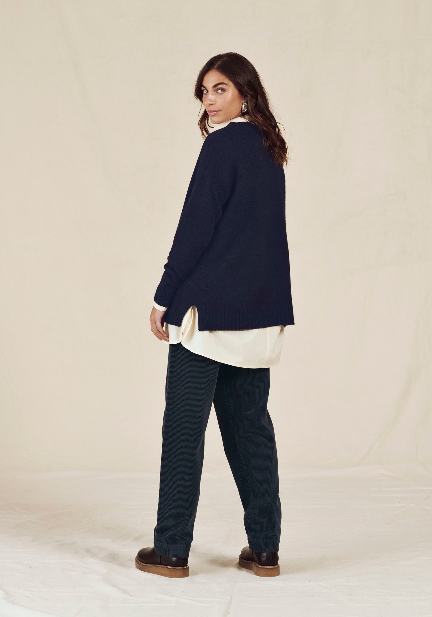 Two Danes Caro Trousers Pilot Blue