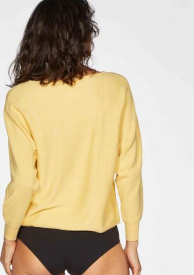 Thought Polly Batwing Jumper Lemon