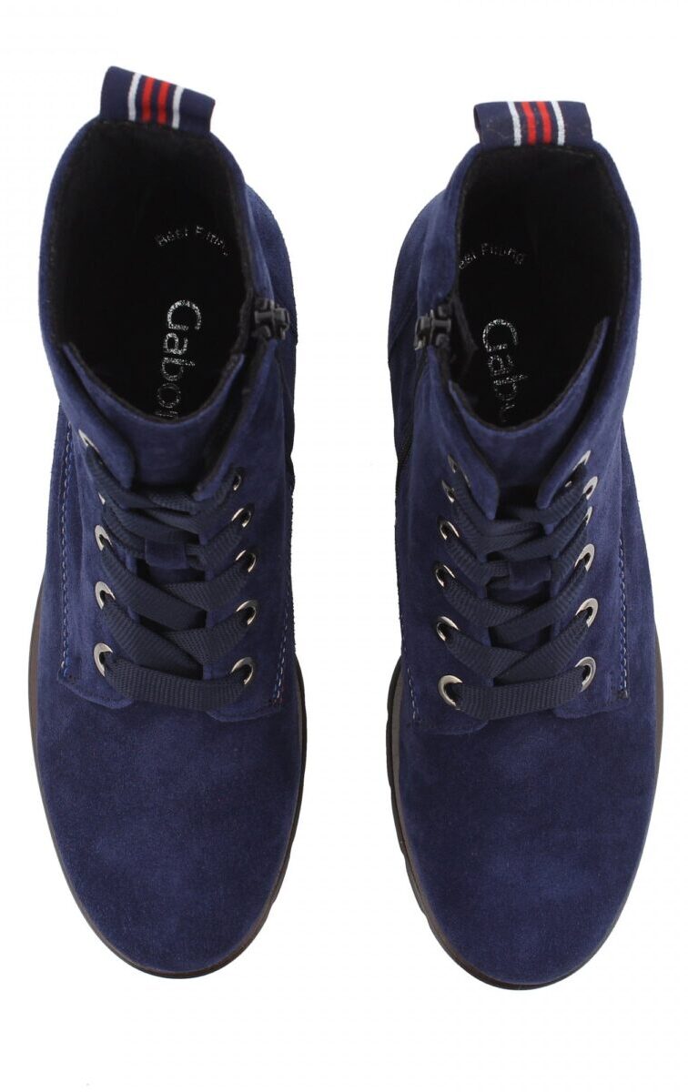 Gabor Shoes Baccara Biker Boot Marine