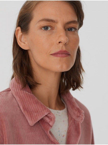 Nice Things Elastic Corduroy Jacket Pink