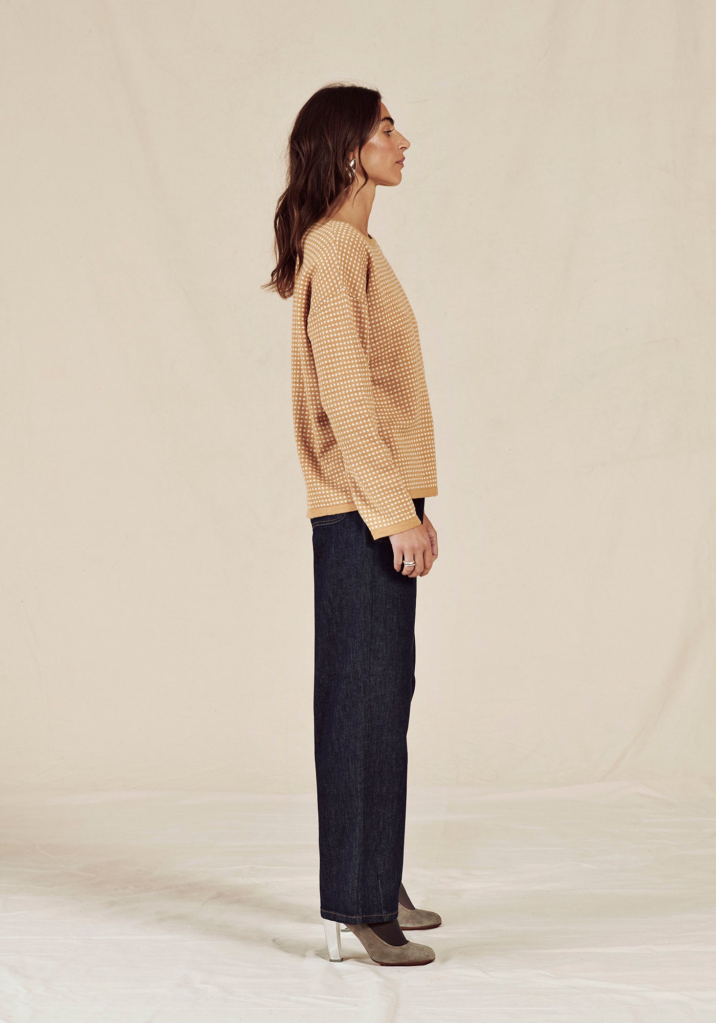 Two Danes Amy Jumper Latte Cream