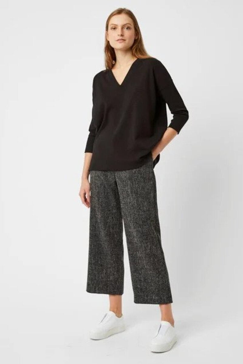 Great Plains Modern Tweed Trousers Black