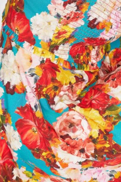 Thought Ramo Shirred Dress Multi