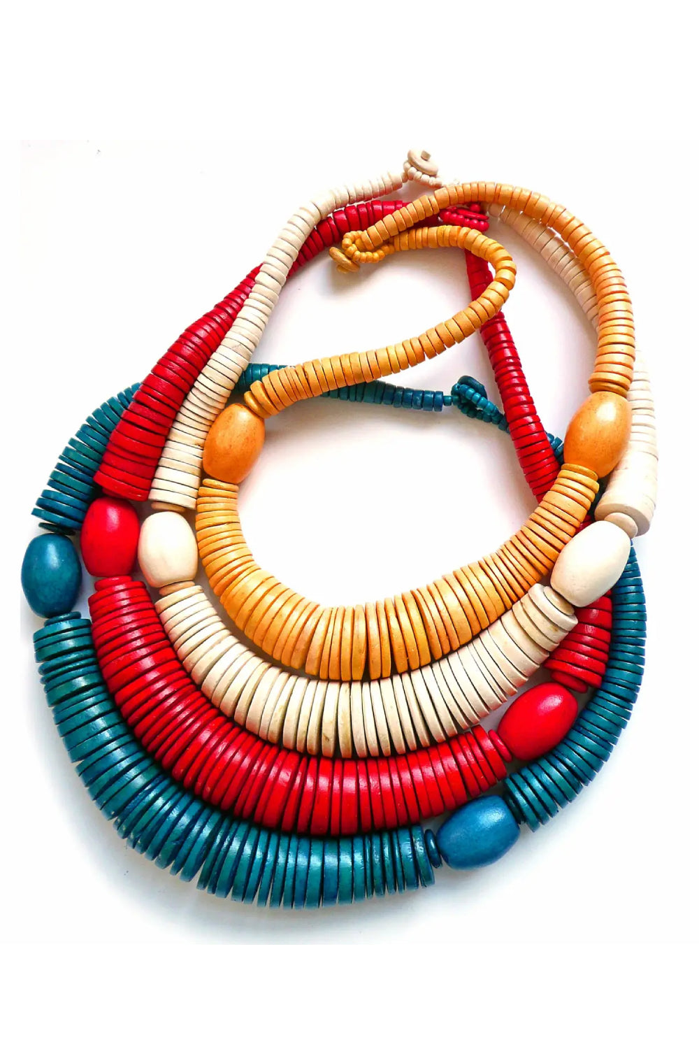 Oval Coco Disc Necklace