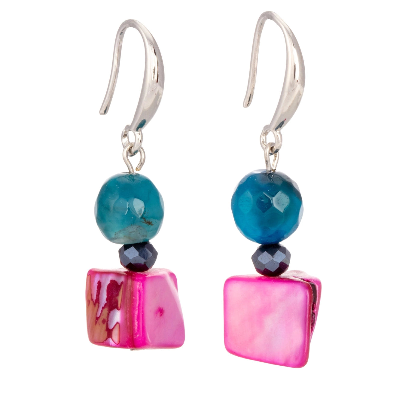 Shell Glass Earrings