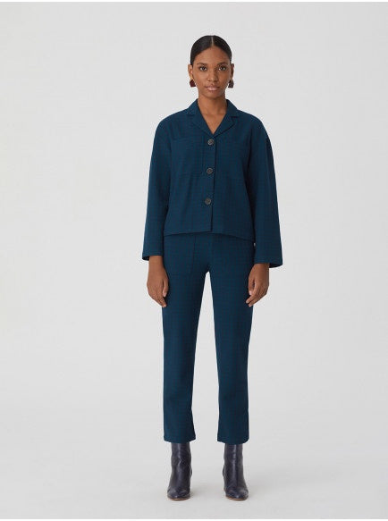 Nice Things Checked Jacket Green