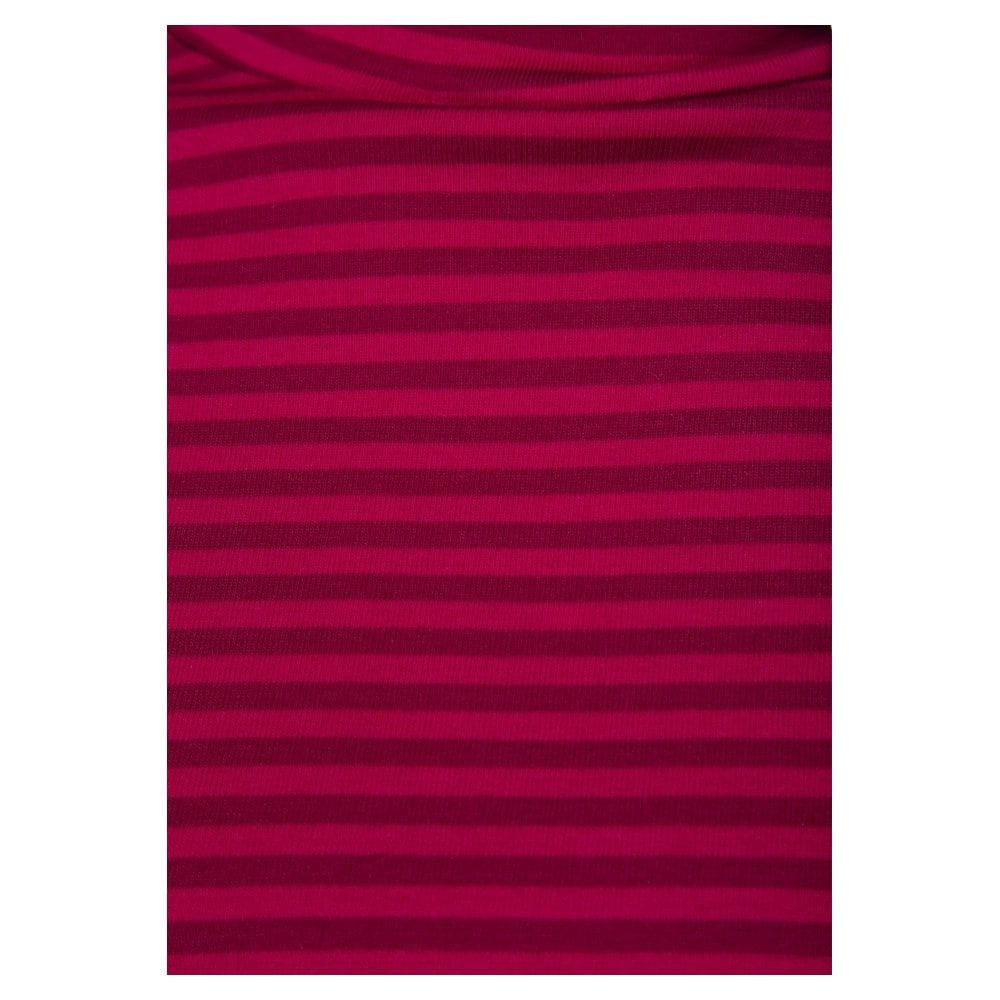 Two Danes Agnes Roll Neck Pink and Red