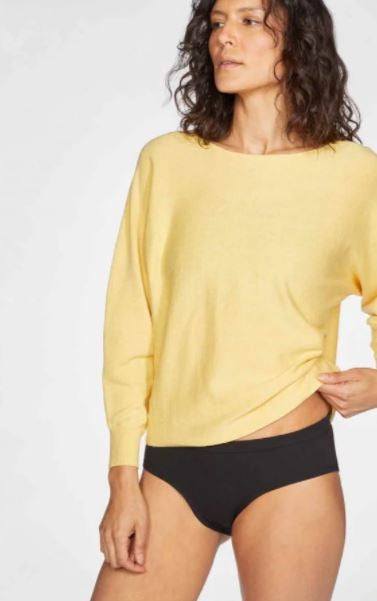Thought Polly Batwing Jumper Lemon