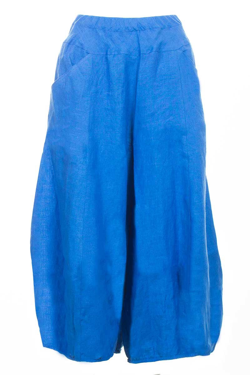 Ralston Uma Linen Trousers Ocean