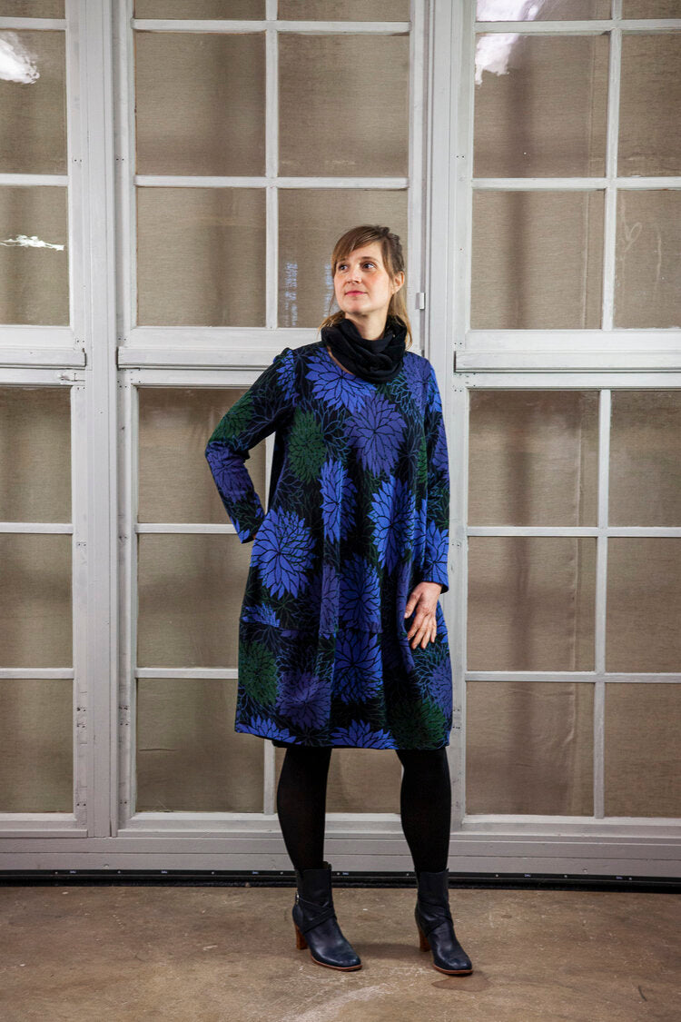 Bimse Dress Chryss Blue – Jessie Juniper - Main Image