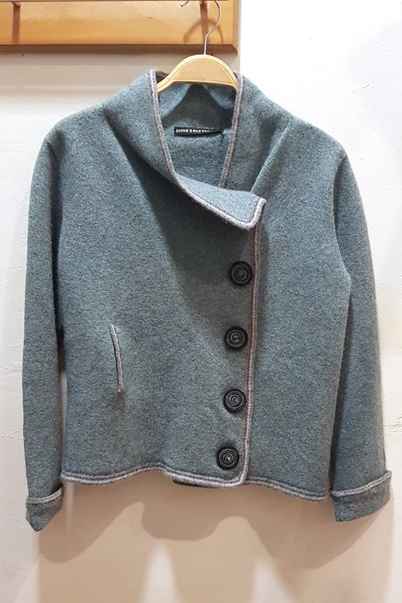 Sophies Wild Woollens Caspian Jacket Blue